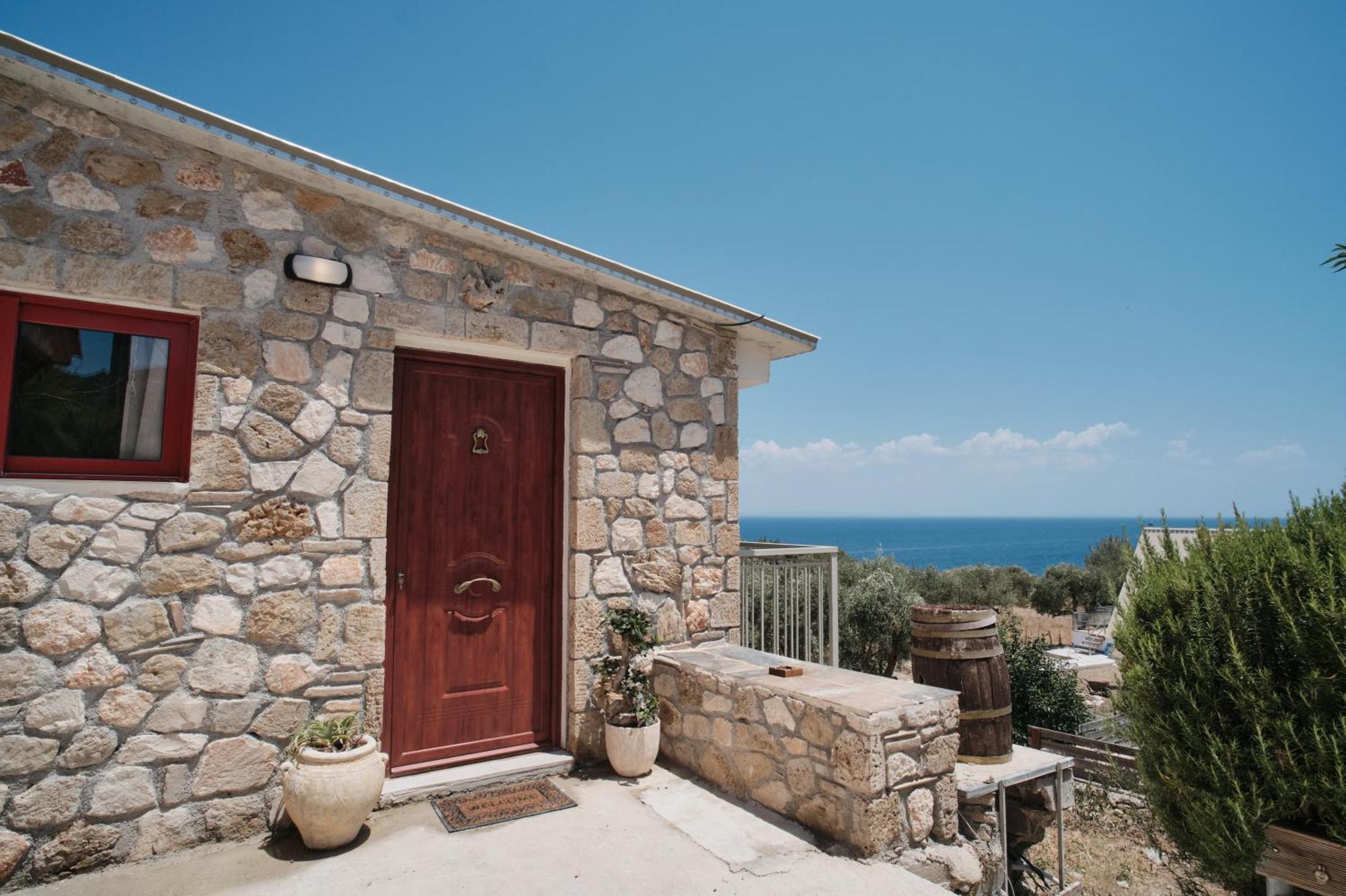 Casa Petra - Stone Cottage Farmhouses アルガッシ エクステリア 写真